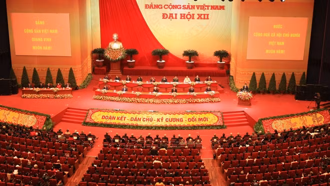Đại hội lần thứ XII của Đảng.