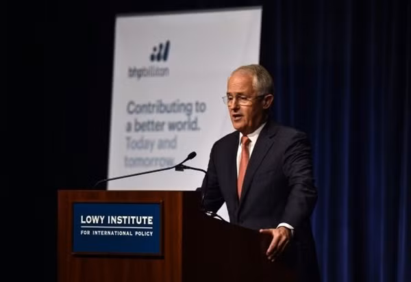 Thủ tướng Australia Malcolm Turnbull. Ảnh: AP