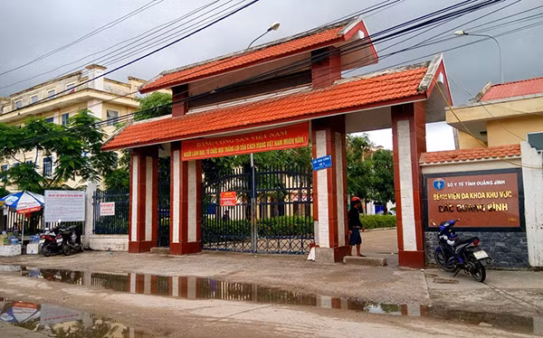 Bệnh viện Đa khoa Bắc Quảng Bình nơi xảy ra vụ việc sản phụ tử vong sau khi mổ. Bệnh viện Đa khoa Bắc Quảng Bình nơi xảy ra vụ việc sản phụ tử vong sau khi mổ.