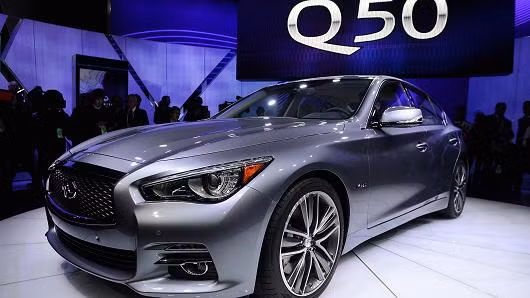 Hãng Nissan triệu hồi 60.000 mẫu xe Infiniti Q50 do lỗi hệ thống lái.