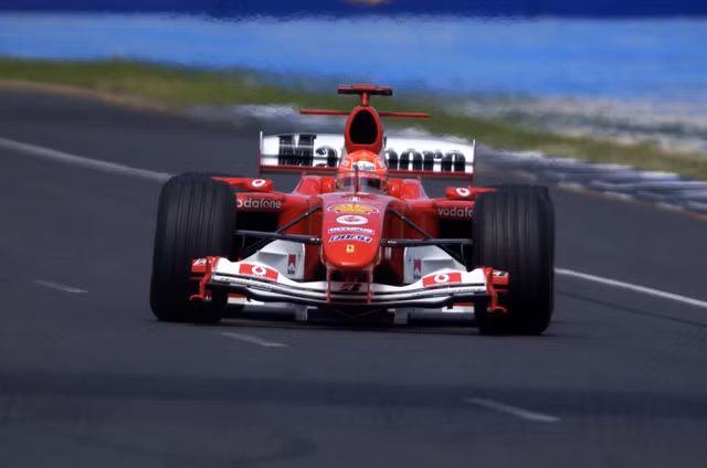 Ferrari F2004 là một trong những mẫu xe thành công nhất trong lịch sử của giải đua F1. Xe từng được lái bởi tay đua Michael Schumacher và vô địch năm 2004.