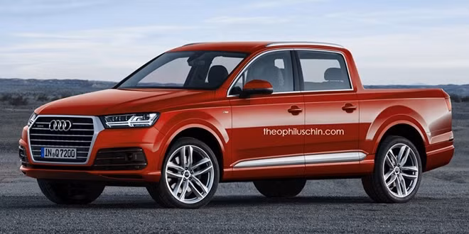 Audi là thương hiệu xe sang mới nhất nuôi tham vọng lấn sân vào phân khúc xe bán tải.