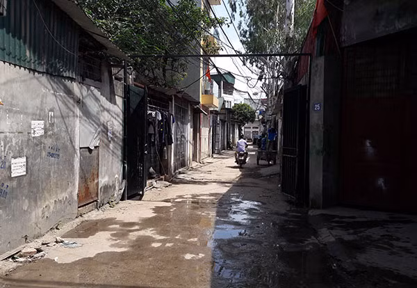 Các hộ dân ngõ 307 Nguyễn Xiển nằm trong diện giải phóng mặt bằng phục vụ dự án. Các hộ dân ngõ 307 Nguyễn Xiển nằm trong diện giải phóng mặt bằng phục vụ dự án.