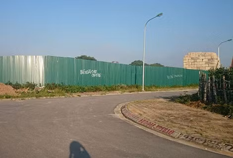 Một số dự án đất nền tại Hà Nội.