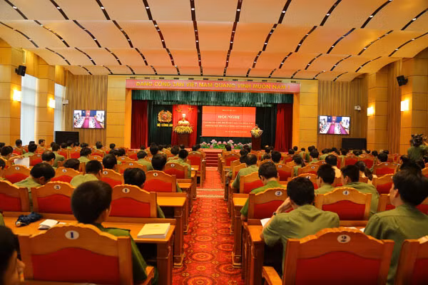 Quang cảnh Hội nghị tập huấn.