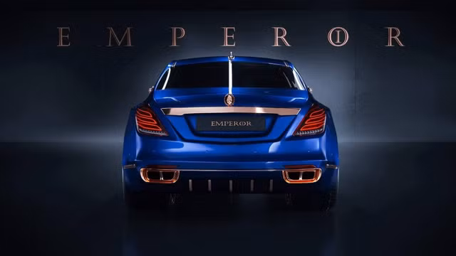 Xe được phát triển dựa trên phiên bản Mercedes-Maybach S600 nhưng được trang bị thêm rất nhiều chi tiết cá nhân hóa và mạ vàng 24K.
