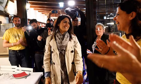 Tân Thị trưởng Rome Virginia Elena Raggi. Tân Thị trưởng Rome Virginia Elena Raggi.