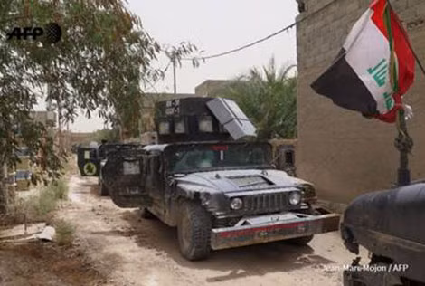 Quân đội Iraq tiến vào Fallujah ngày 26-6.