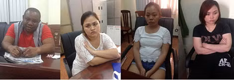 Nhóm đối tượng chuyên đánh vào sự nhẹ dạ cả tin của phụ nữ để lừa đảo: Leonard, Bình, Uyển và Nhi. Nhóm đối tượng chuyên đánh vào sự nhẹ dạ cả tin của phụ nữ để lừa đảo: Leonard, Bình, Uyển và Nhi.