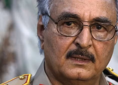 Tướng Khalifa Haftar lãnh đạo lực lượng miền đông Lybia.