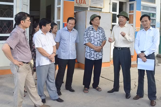 Bí thư Tỉnh ủy kiểm tra, chỉ đạo.