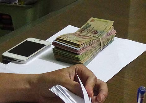 Một số tang vật của vụ án.