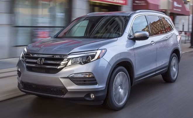 Mẫu xe Honda Pilot cũng bị triệu hồi.