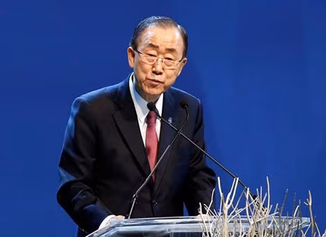 Tổng Thư ký LHQ Ban Ki-moon.