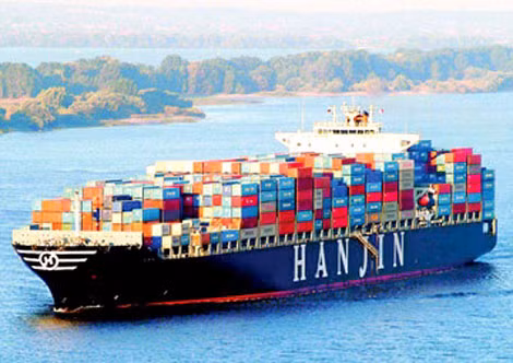 Hãng vận tải biển Hanjin Shipping đang đệ đơn xin phá sản.
