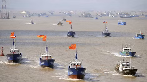 Mỹ tố Trung Quốc dùng tàu cá gây rối ở Biển Đông.