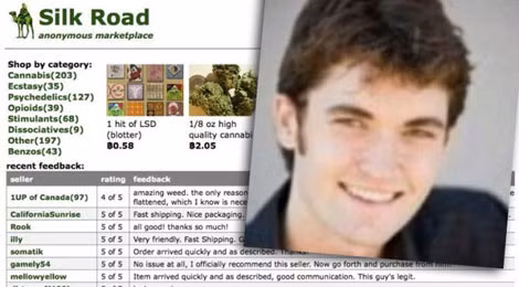 Kẻ điều hành website "Silk Road" R. Ulbricht.