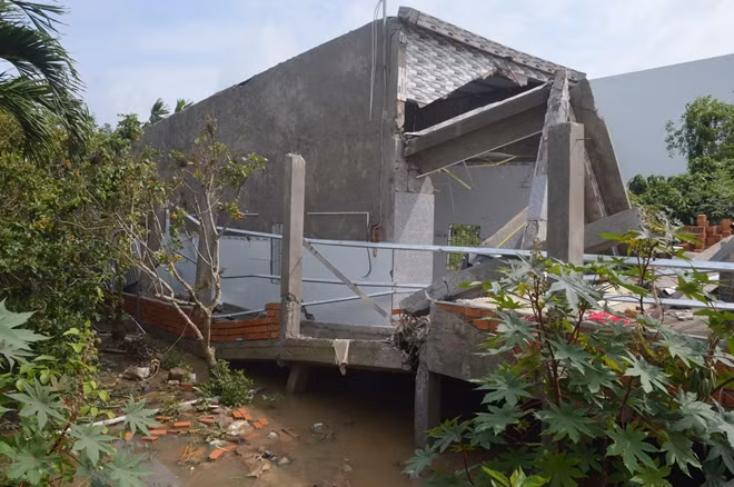 Không ai nhận ra đây là ngơi mới xây xong.