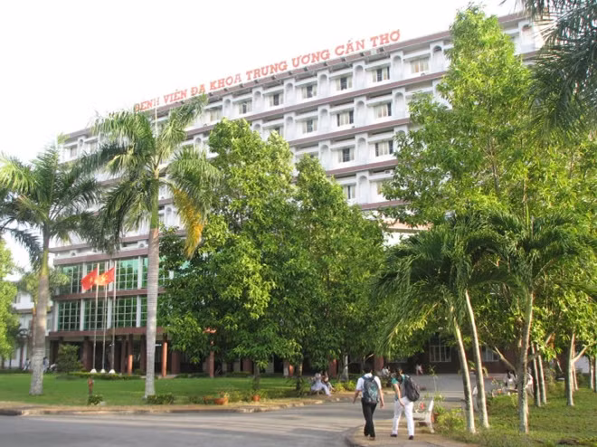 Bệnh viện Đa khoa Trung ương Cần Thơ.