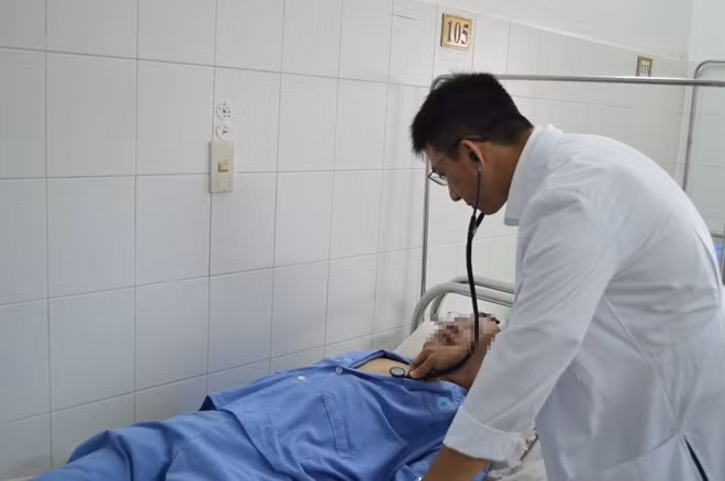Bệnh nhân P. đang điều trị tại BVĐKTƯ Cần Thơ.