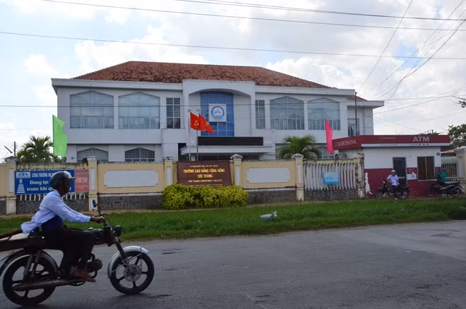 Trường CĐCĐ Sóc Trăng, nơi xảy ra sai phạm tài chính những năm trước.