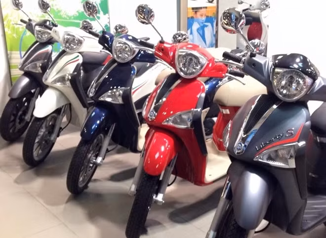 Hơn 13000 xe Piaggio phải thu hồi