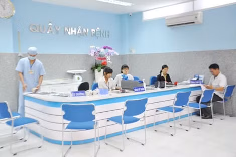 Phòng khám theo yêu cầu 2 của Bệnh viện Nhi đồng 1.