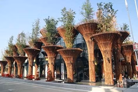 Nhà Triển lãm Việt Nam tại EXPO 2015 thu hút du khách quốc tế.