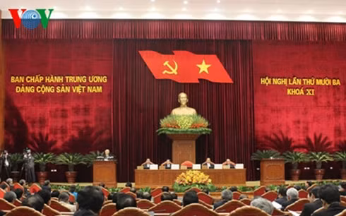 Hội nghị lần thứ 13 Ban Chấp hành Trung ương Đảng khóa XI.
