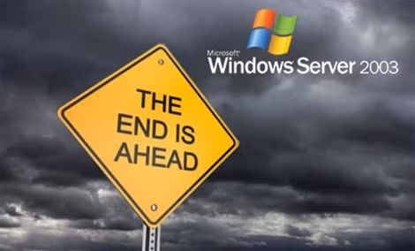 Microsoft sẽ ngừng hỗ trợ Windows 2003 từ ngày 14/7.
