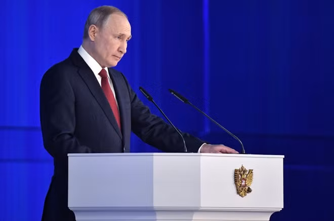 Tổng thống Nga Vladimir Putin. Ảnh: TASS