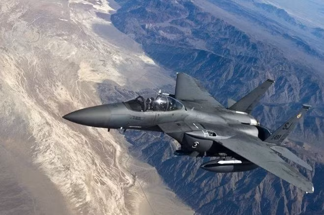 Tiêm kích F-15 của quân đội Mỹ. Ảnh: ITN