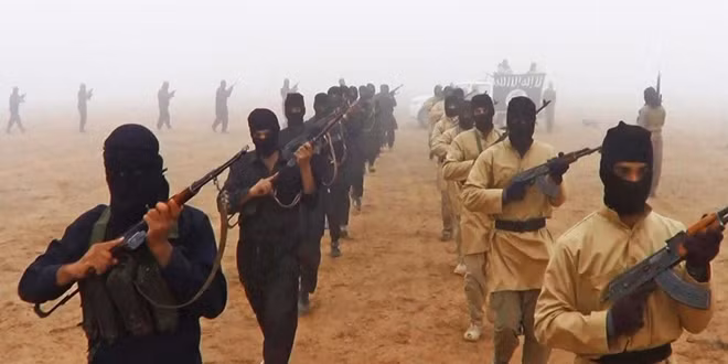 Các tay súng IS ở Syria. Ảnh: Getty Images