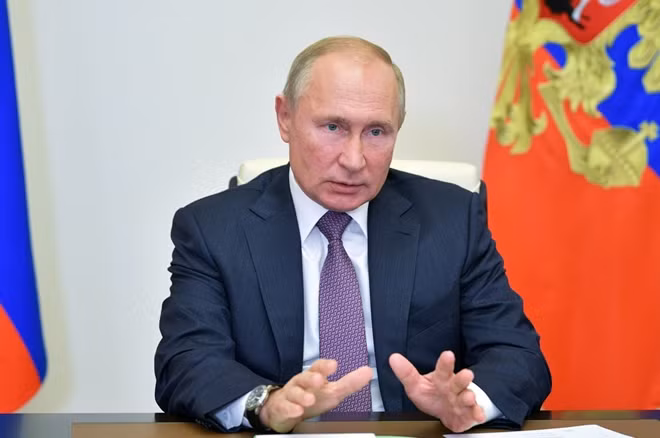 Tổng thống Nga Vladimir Putin. Ảnh: ITN