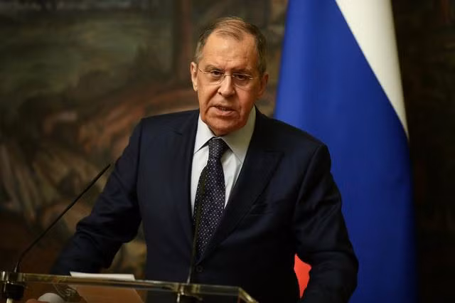 Ngoại trưởng Nga Sergei Lavrov. Ảnh: ITN