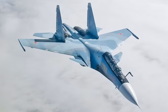 Tiêm kích Sukhoi Su-30 của quân đội Nga. Ảnh: ITN