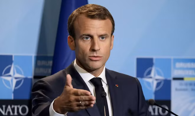 Tổng thống Pháp Emmanuel Macron. Ảnh: France24