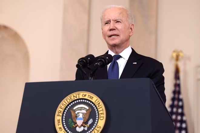 Tổng thống Mỹ Joe Biden. Ảnh: Reuters