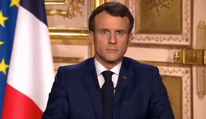 Tổng thống Pháp Emmanuel Macron. Ảnh: ITN