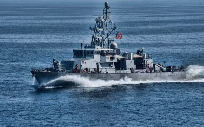 Tàu USS Firebolt của quân đội Mỹ. Ảnh: ITN