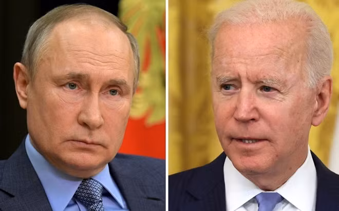 Tổng thống Nga Vladimir Putin và Tổng thống Mỹ Joe Biden sẽ gặp nhau ngày 16/6 tại Geneva. Ảnh: Getty Images.