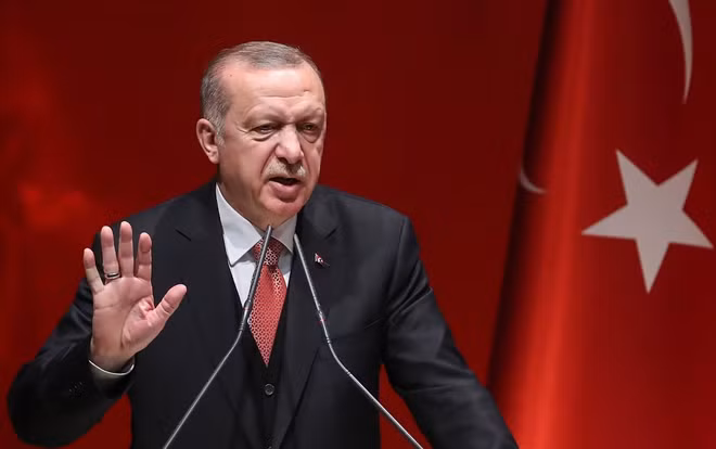 Tổng thống Thổ Nhĩ Kỳ Tayyip Erdogan. Ảnh: ANA