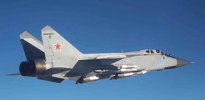 Tiêm kích MiG-31 của quân đội Nga. Ảnh: Sputnik
