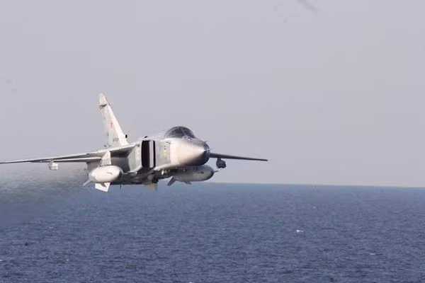 Máy bay Su-24 của quân đội Nga. Ảnh: ITN