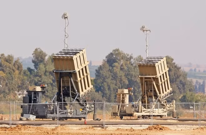 Hình ảnh ụ phóng tên lửa của hệ thống Iron Dome. Ảnh: Getty Images