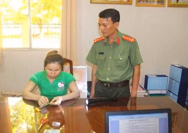 Bị can Nguyễn Thanh Thúy.