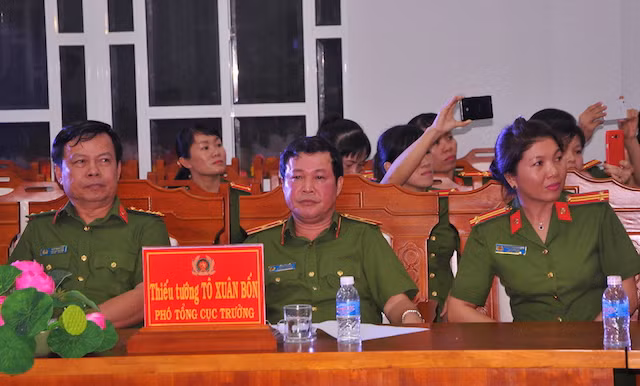 Thiếu tướng Tô Xuân Bốn – Phó Tổng cục trưởng Tổng cục VIII.