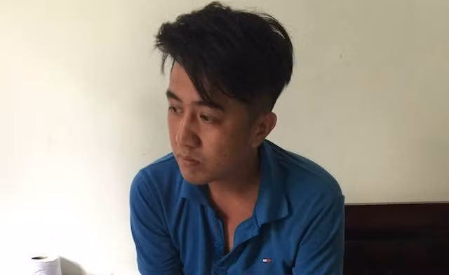 Duy cùng tang vật.