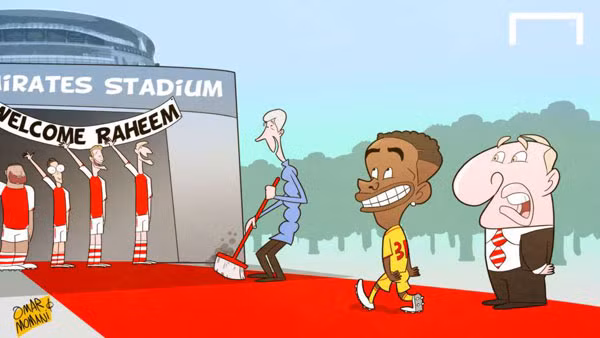 Arsenal trải thảm đỏ mời Raheem Sterling đến sân Emirates. Trái ngược với Liverpool dần hụt hơi trong cuộc đua vào top 4, Pháo thủ đang có một phong độ ấn tượng với 7 chiến thắng liên tiếp trong đó có chiến thắng 4-1 trước chính Liverpool tại vòng 31 giải Ngoại hạng. Câu lạc bộ London muốn tăng cường lực lượng trong khi đó Sterling dường như cũng muốn đi khỏi Anfield tìm kiếm bến đỗ mới.
