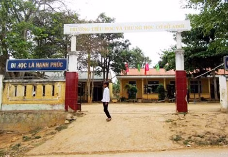 Trường Tiểu học và THCS A Dơi.